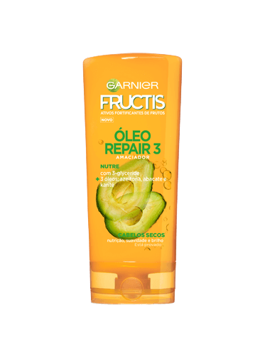 cabelo fructis óleo repair 3 amaciador