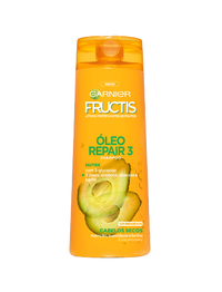 Fructis Óleo Repair 3 Shampoo para Cabelos Secos