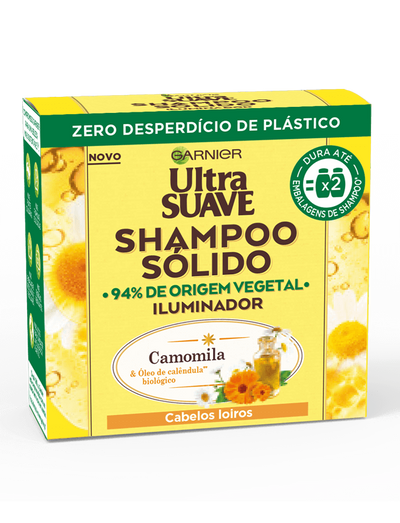 Shampoo Sólido Ultra Suave Camomila