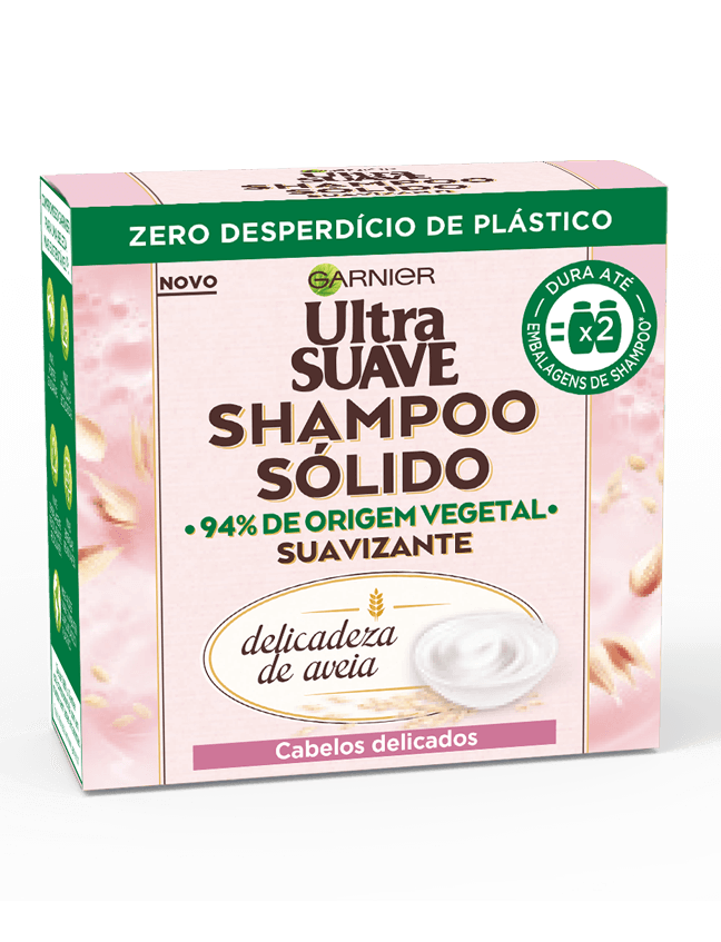 Shampoo Sólido Ultra Suave Delicadeza de Aveia