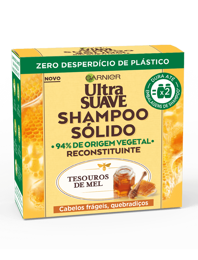 Shampoo Sólido Ultra Suave tesouros de Mel