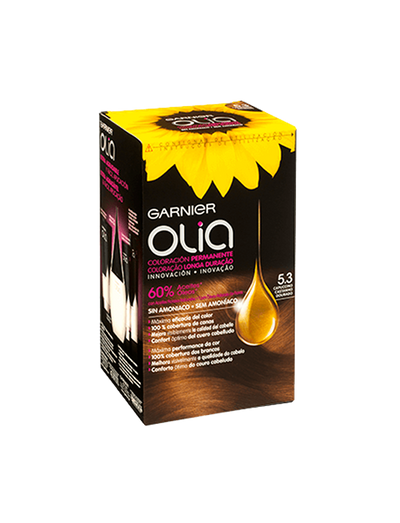 coloração olia 5.3 castanho dourado