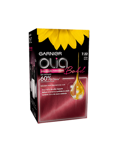 coloração olia 7.22 rosa néon