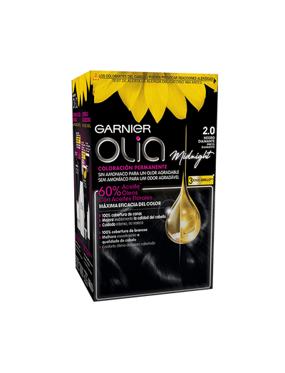 Coloração Olia Midnight 2.0 Preto Diamante