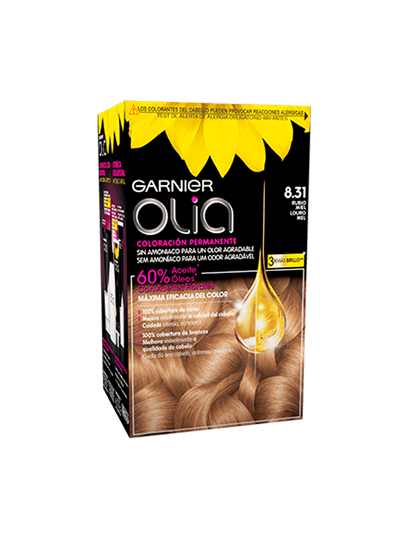 Coloração Olia 8.31 Louro Mel