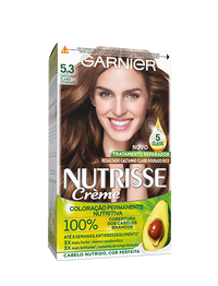 coloração nutrisse 5.3 castanho claro dourado