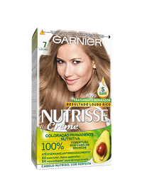 coloração nutrisse 7.0 louro