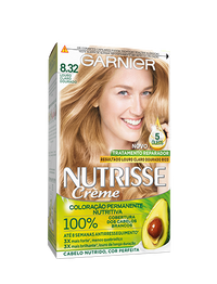 coloração nutrisse 8.32 louro claro dourado