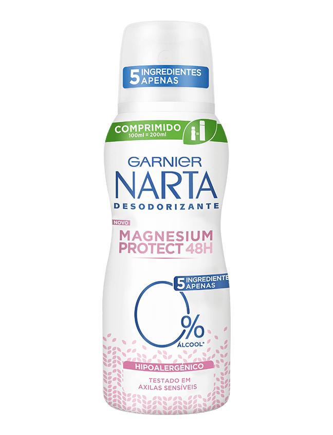 Narta Mulher Compacto Spray Hipoalergénico