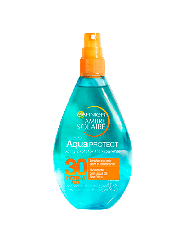 ambre solaire proteção invisível aqua protect fps 30