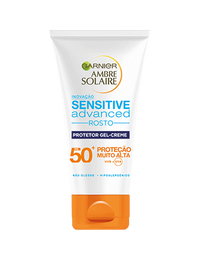 Protetor Solar Creme Rosto Sensitive Advanced FPS50 + Ambre Solaire