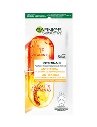 Máscara de tecido de Ampola de Vitamina C Rosto