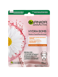 rosto máscaras em tecido hidratante e purificante