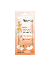 máscara em tecido olhos antipapos