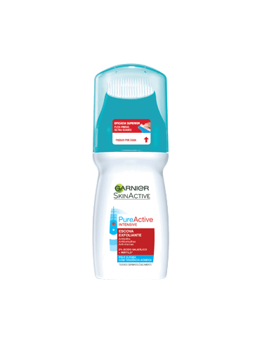 pure active intensive escova exfoliante