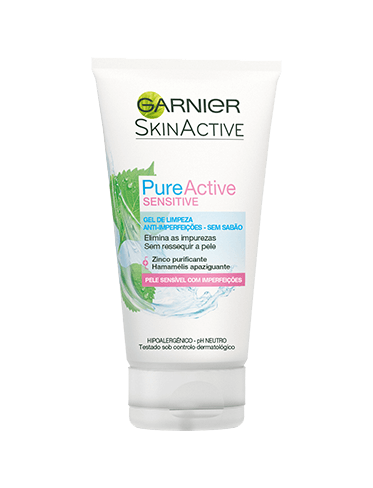 rosto pure active sensitive gel