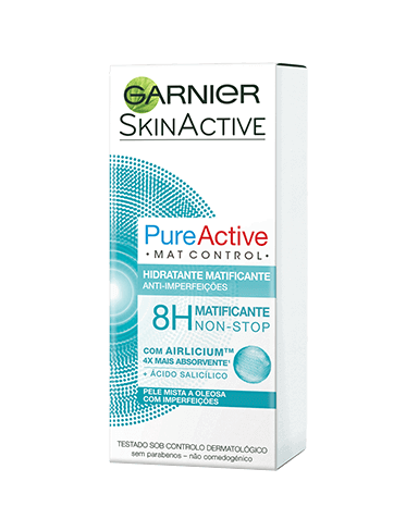 pure active hidratante matificante