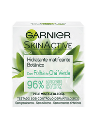 rosto hidratante matificante chá verde