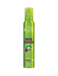 styling mulher hidra caracóis espuma